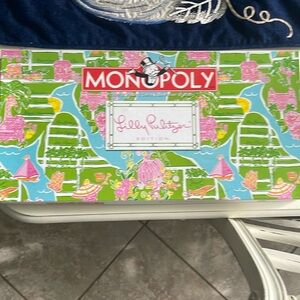 Lilly Pulitzer edition Monopoly game EUC